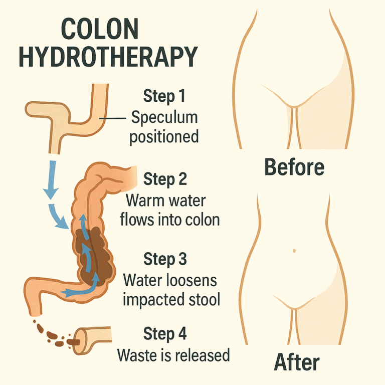 Colon Hydrotherapy Steps